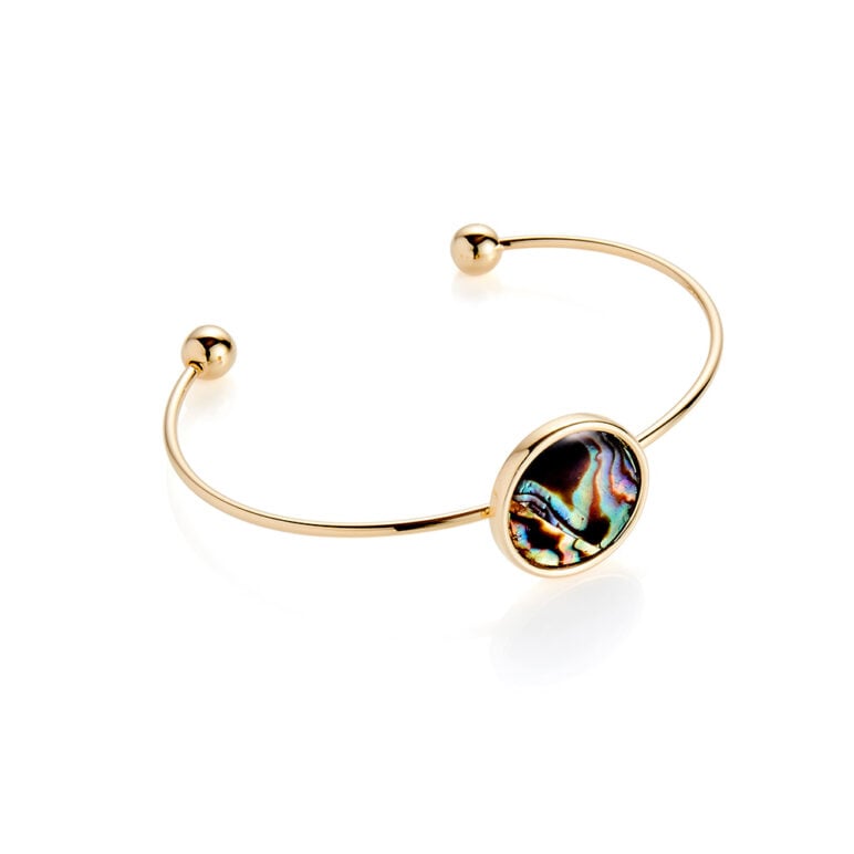 Paua Round Bangle
