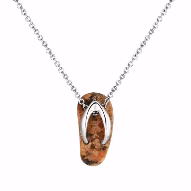 Jersey Granite Flip Flop Pendant