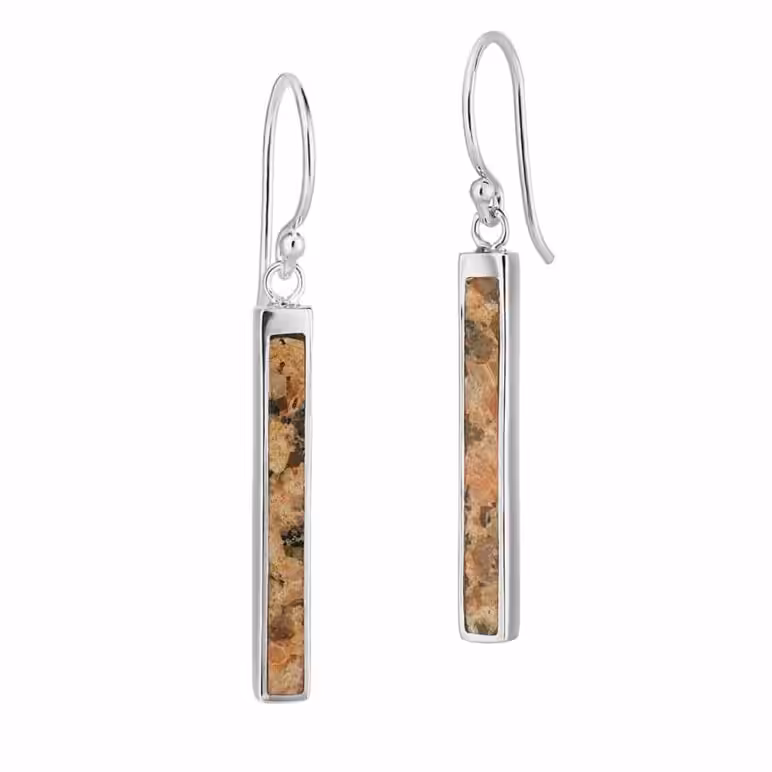 Jersey Granite Hook Earrings