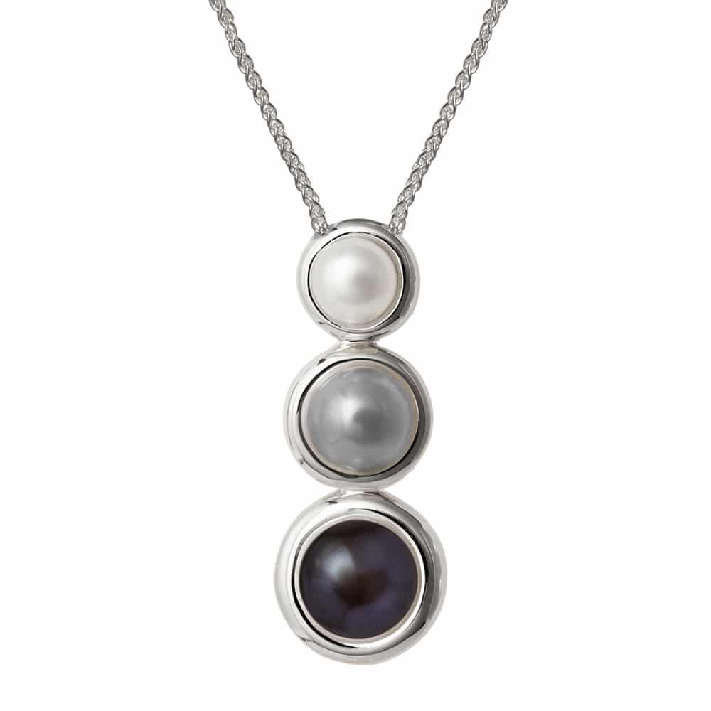 Alice Multi-colour Pearl Drop Pendant