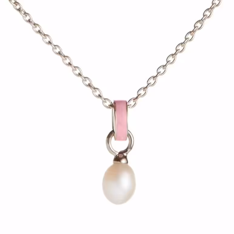 My First Pearl Pink Pendant