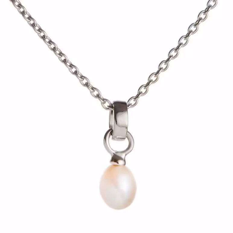 My First Pearl Silver Pendant