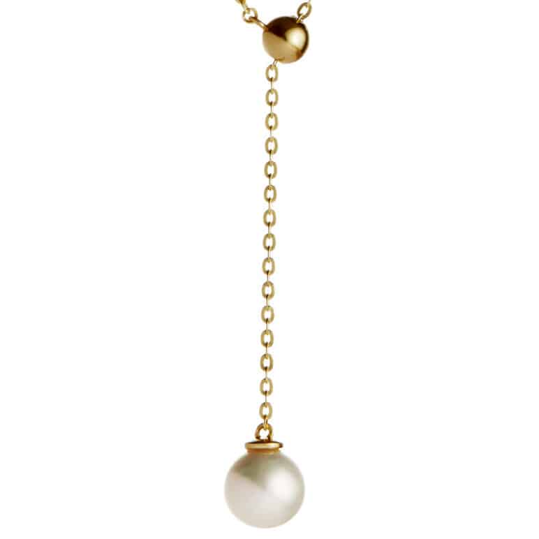 Sirene Gold Pearl Drop Pendant