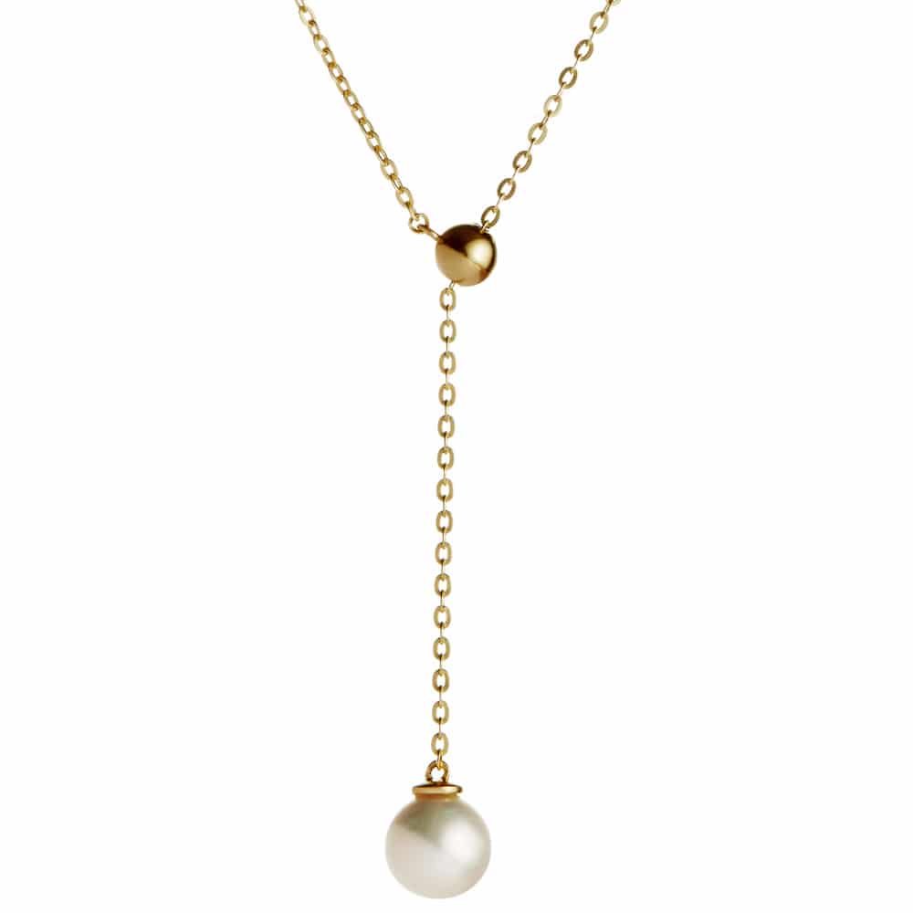Sirene Gold Pearl Drop Pendant