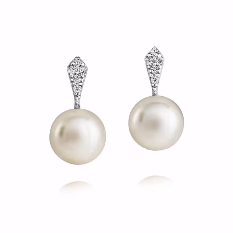 Amberley Drop Pearl Earrings