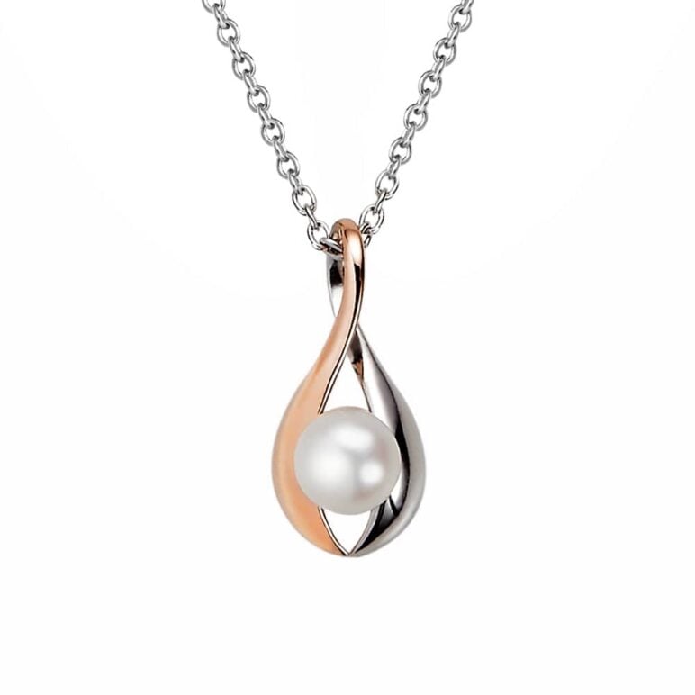 Camrose Wrap Pearl Pendant