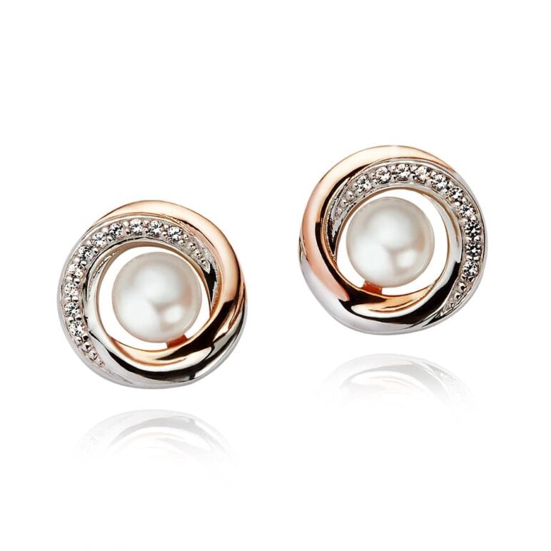 Camrose Wreath Pearl Earrings