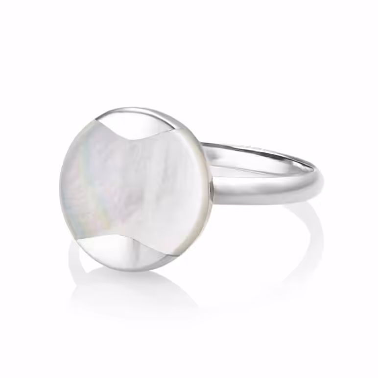 Dune Mother of Pearl Ring