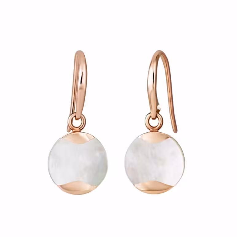 Dune South Sea Mother of Pearl Drop Earrings