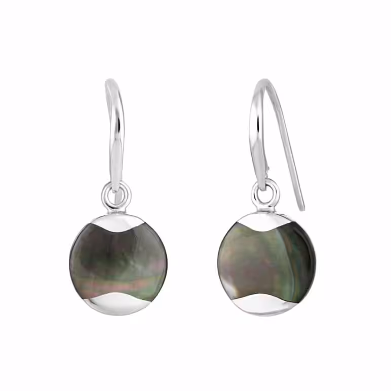 Dune Tahitian Mother of Pearl Drop Earrings