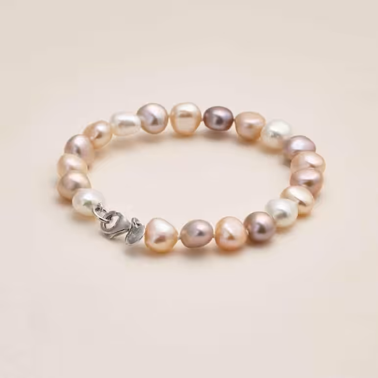 Baroque Signature Multi-natural Pearl Bracelet