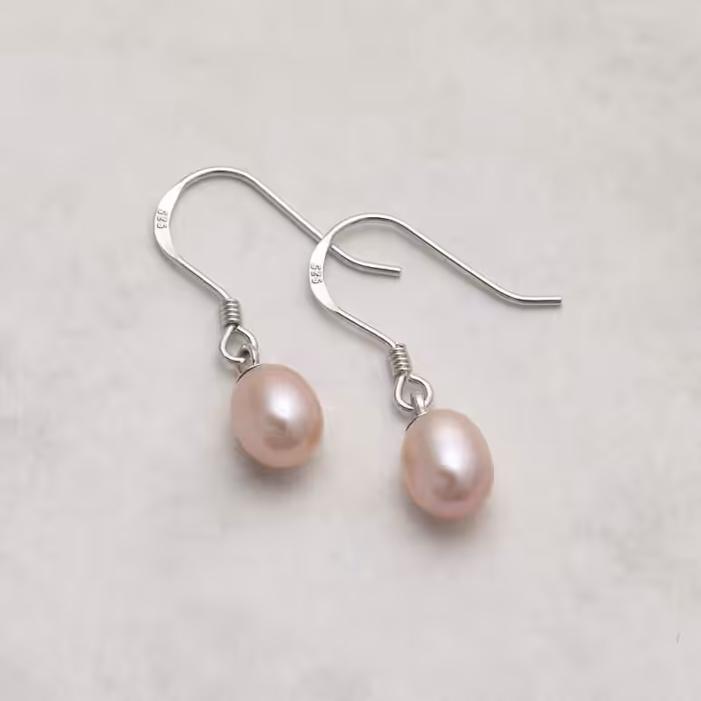 Hook Freshwater Pearl Earrings