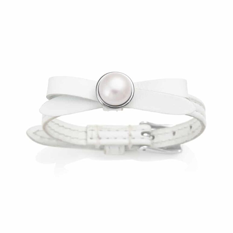 Joli White Pearl Bracelet