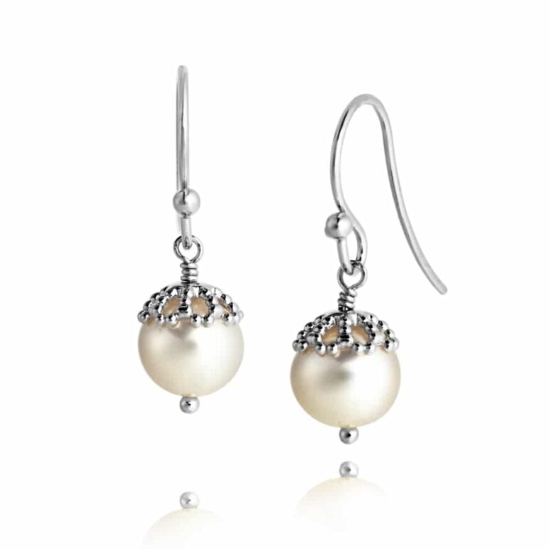 Emma-Kate Pearl Hook Earrings