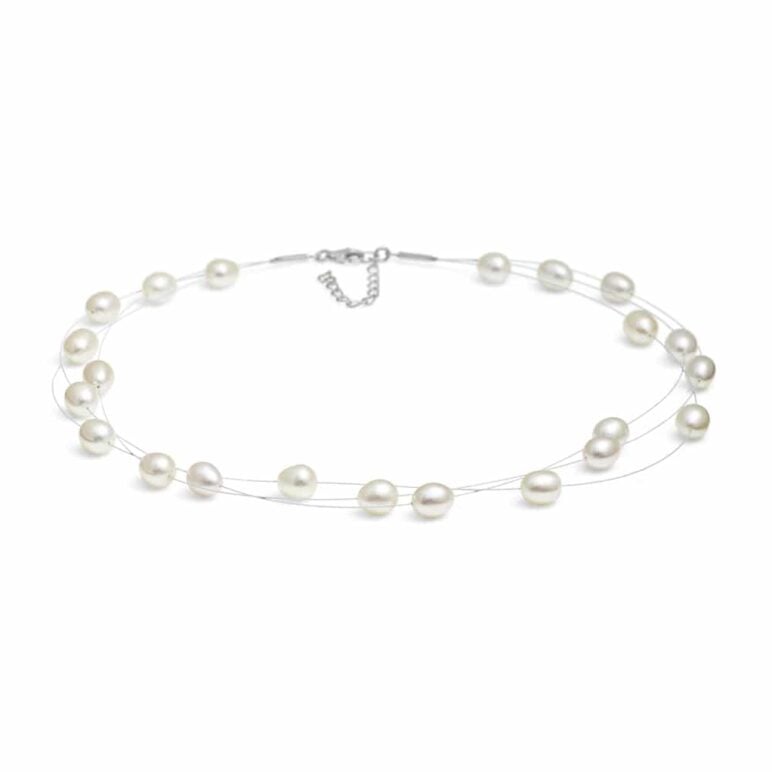 Dew Drop Pearl Necklace