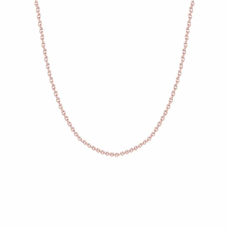 Rose Gold Pendant Chain 16" to 18"