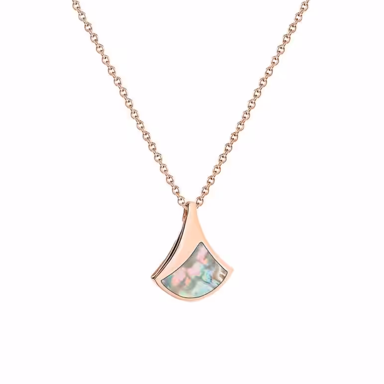 Jersey Ormer Small Pendant Rose Gold