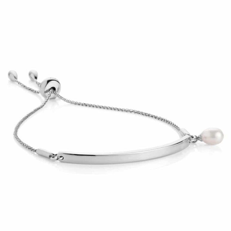 Viva Silver Pearl Bracelet