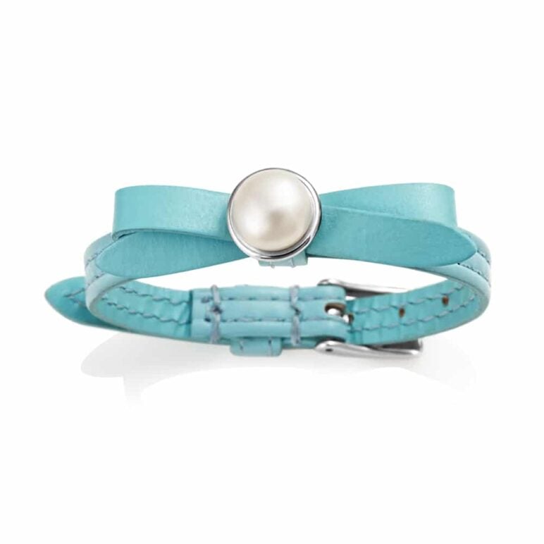 Joli Sky Blue Pearl Bracelet