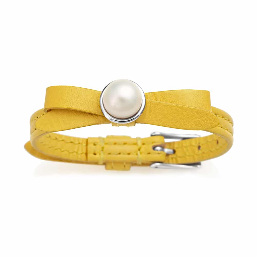 Joli Yellow Pearl Bracelet