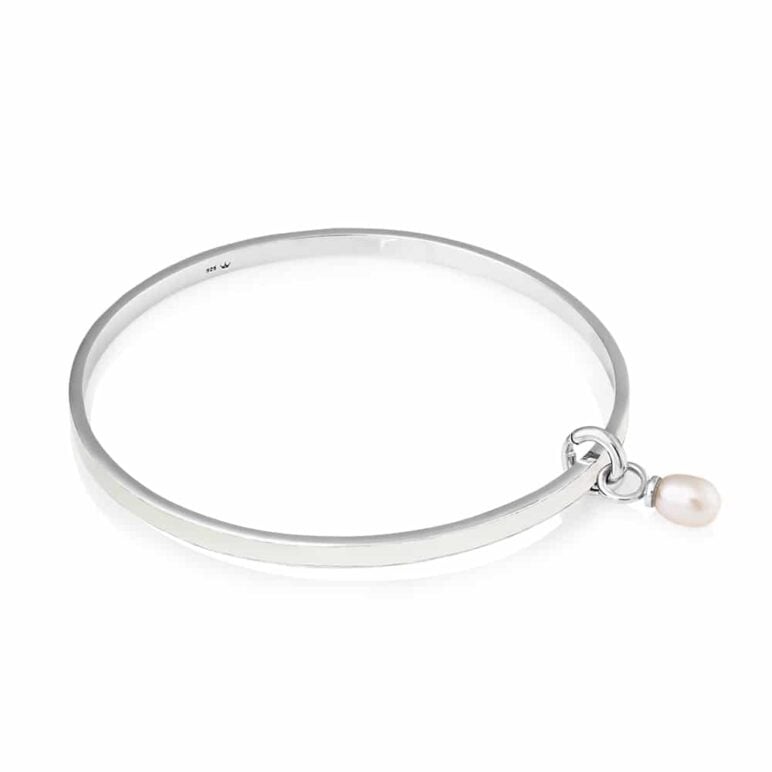 Viva Enamel Pearl Bangle