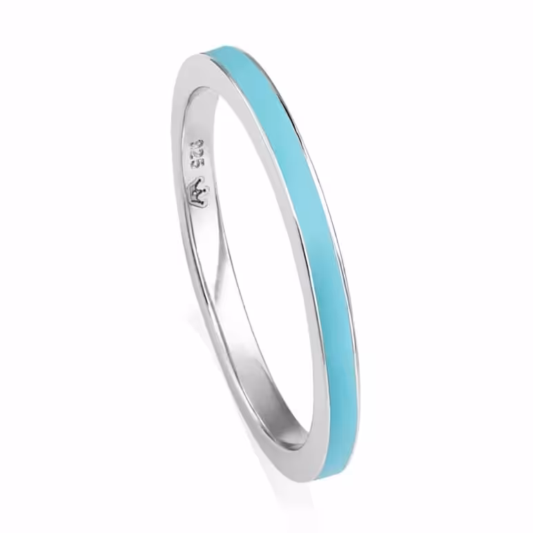 Viva Enamel Stacking Ring