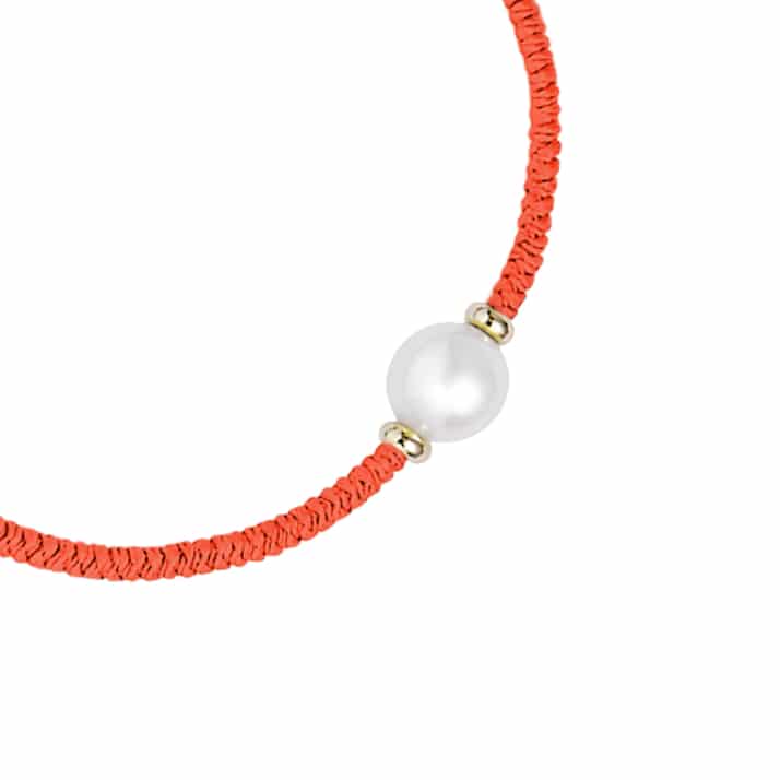 Tassel Coral Pearl Bracelet