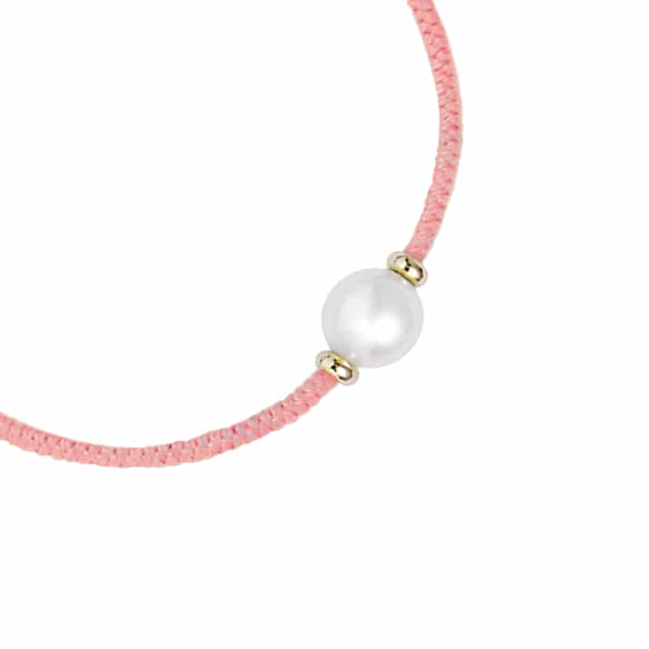 Tassel Rose Pearl Bracelet
