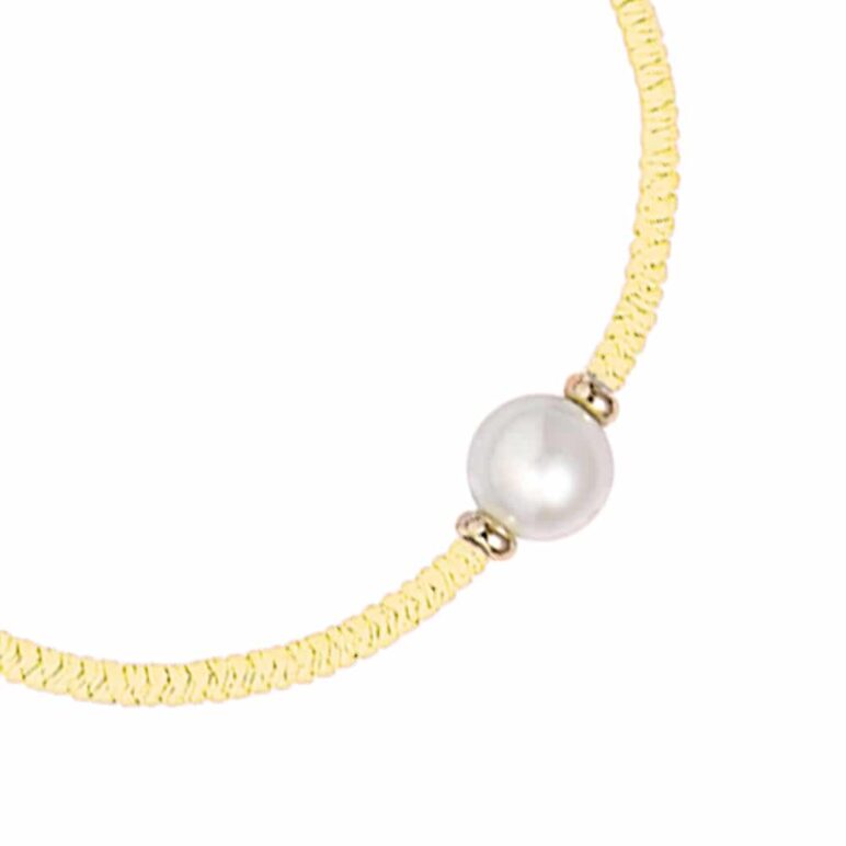 Tassel Vanilla Pearl Bracelet