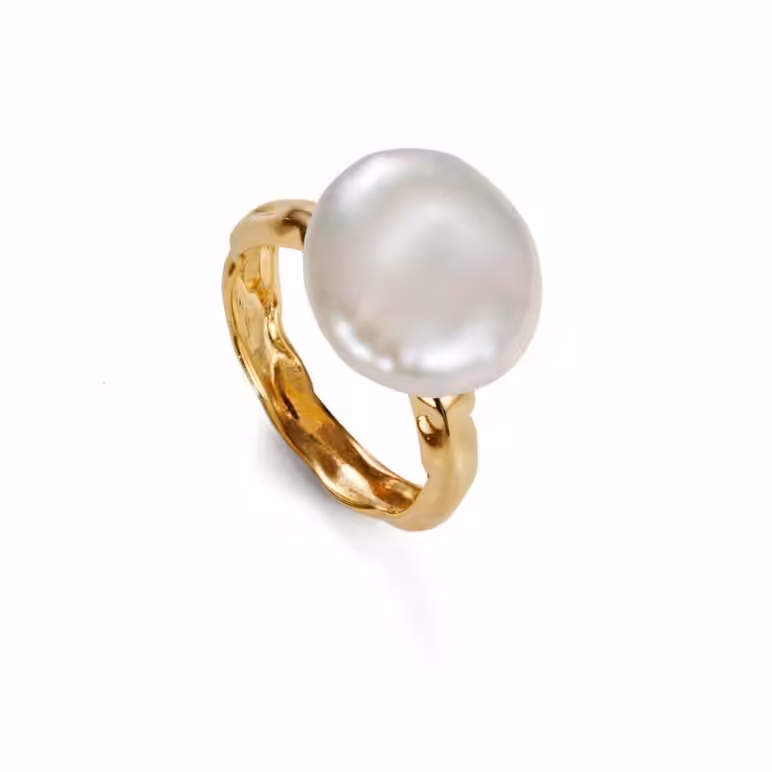 Baroque Pearl Ring