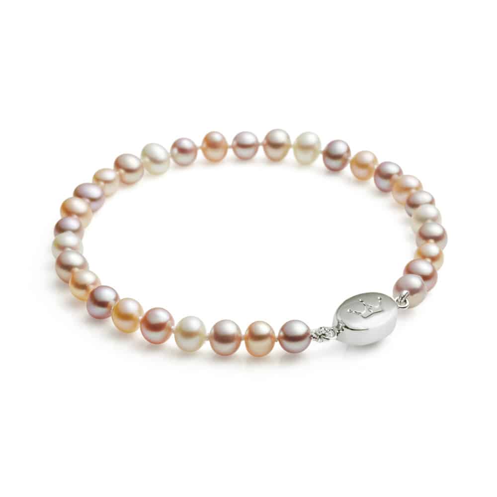 5mm multi pearl bracelet