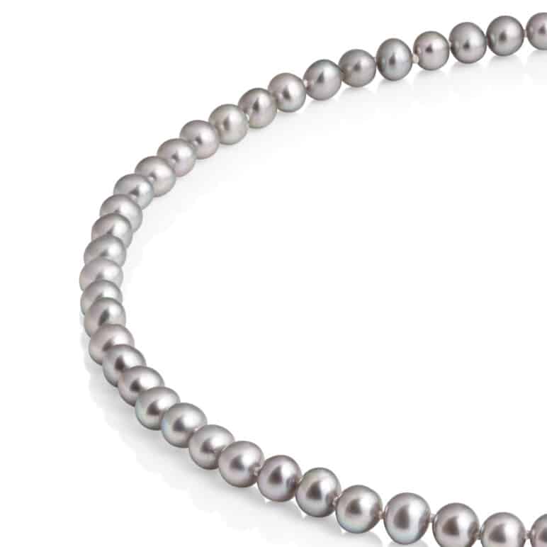 grey pearls strings