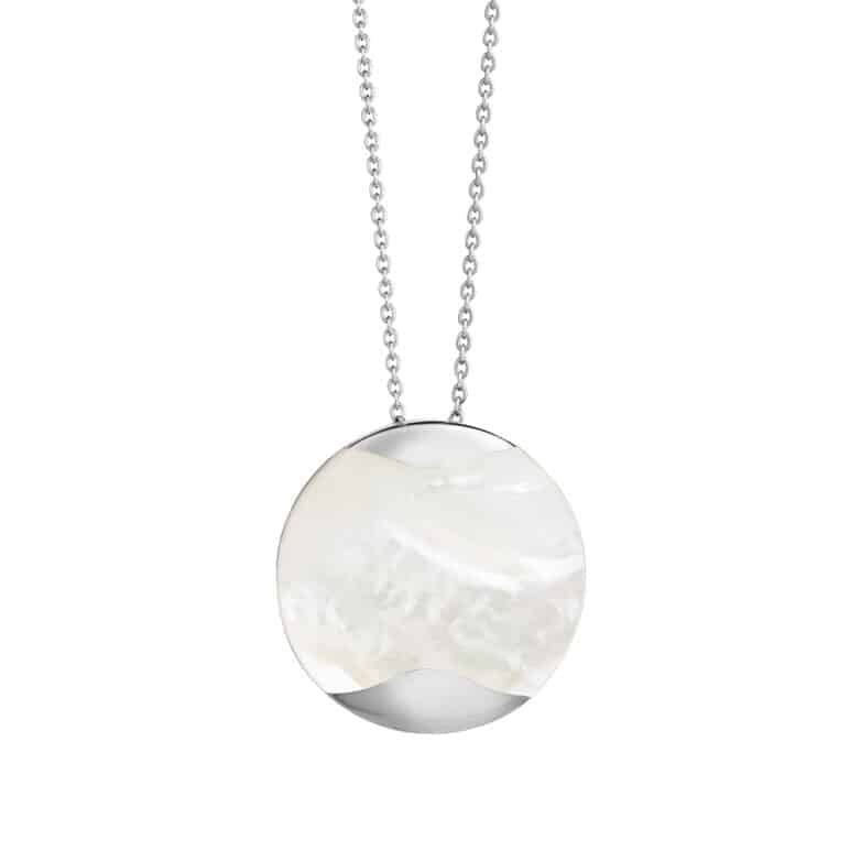Dune Large Mother of Pearl Pendant