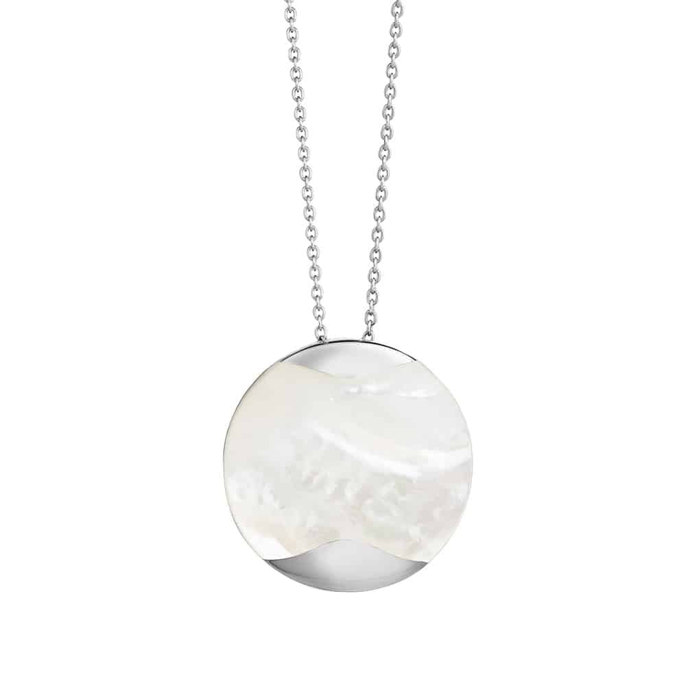 Dune MOP Pendant Large Silver 1764291 Dune MOP Pendant Large Silver 1764291