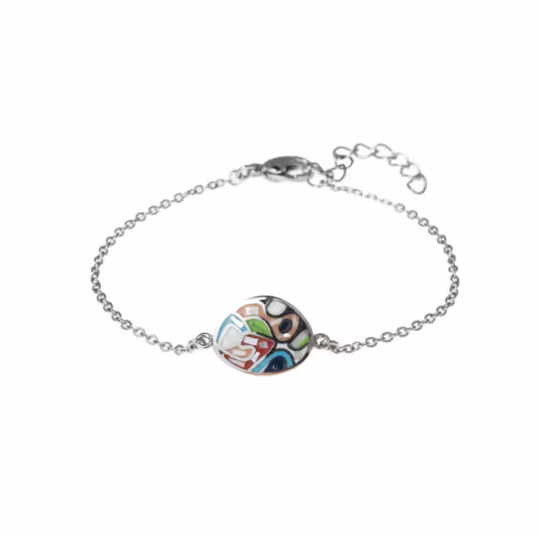 Sofia Mother of Pearl Oval Bracelet