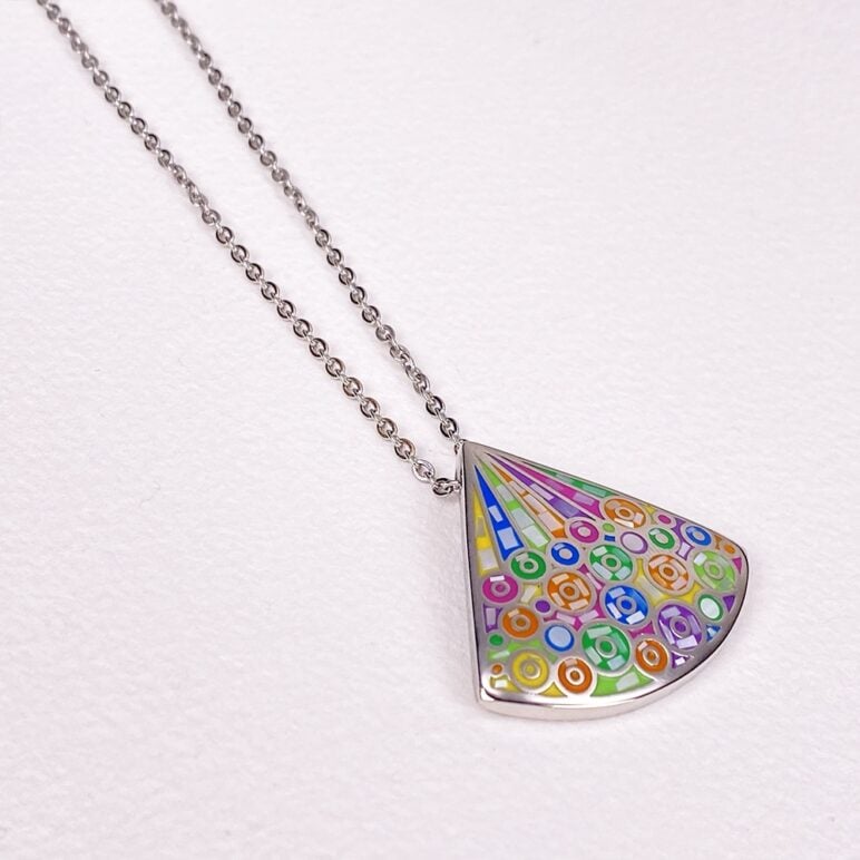 Sofia Mother of Pearl Oval Pendant