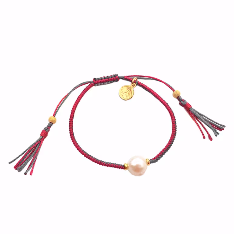 Limited Edition Tassel Pearl Bracelet
