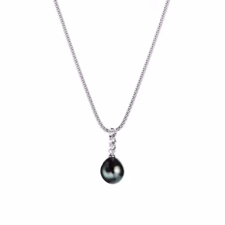 Tahitian Pearl Silver Pendant