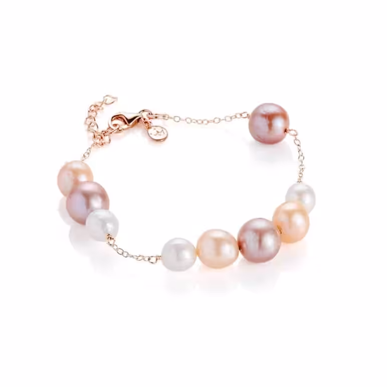 Edison Multi Natural Pearl Bracelet