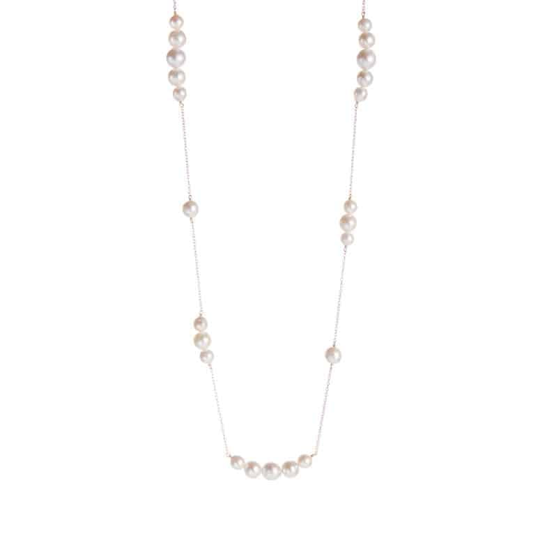 Edison Long Pearl Necklace