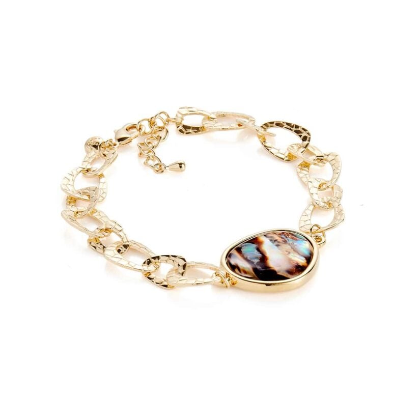Paua Chain Bracelet