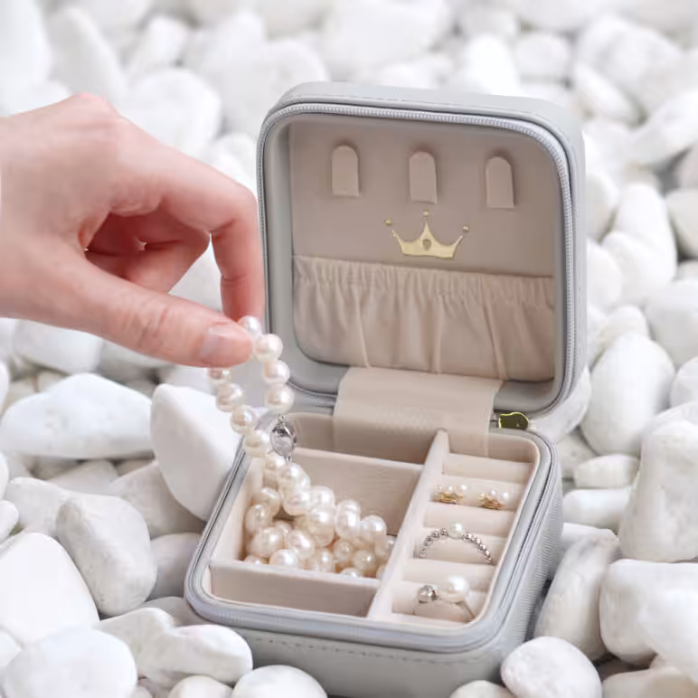Jewellery Box Grey