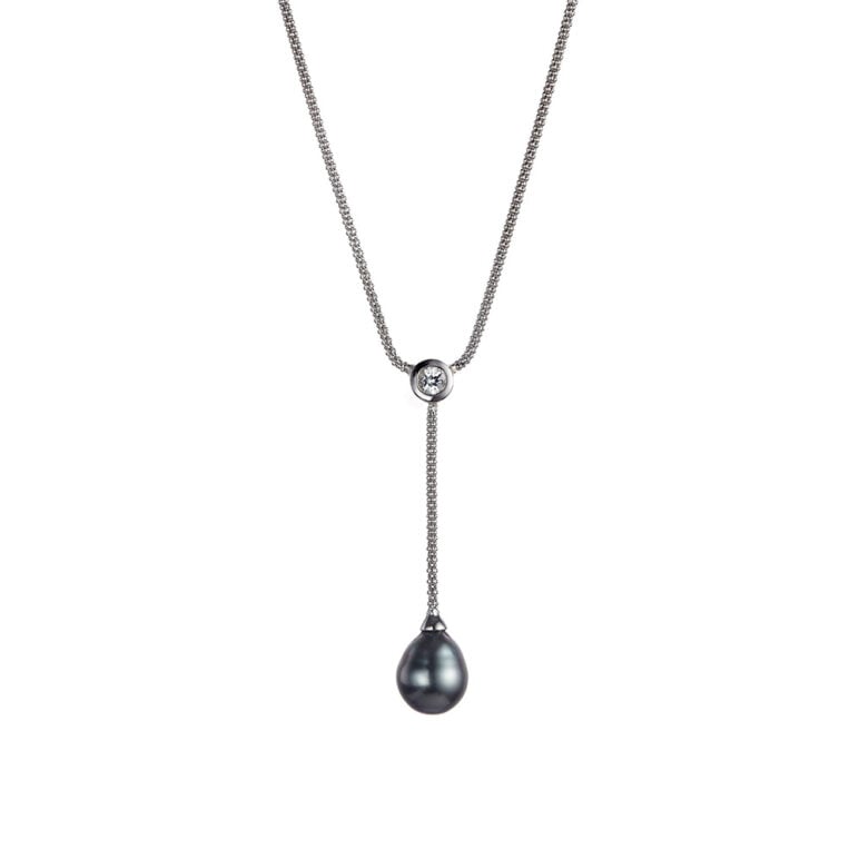 1825671 tahitian pearl necklace and drop