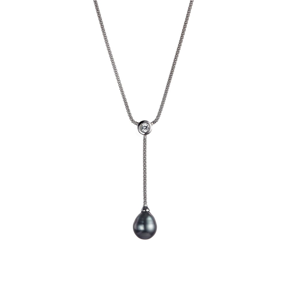 1825671 tahitian pearl necklace and drop