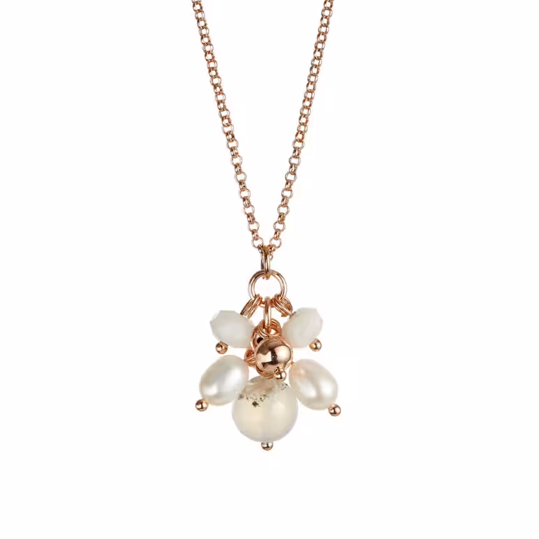 cluster of freshwater pearls and