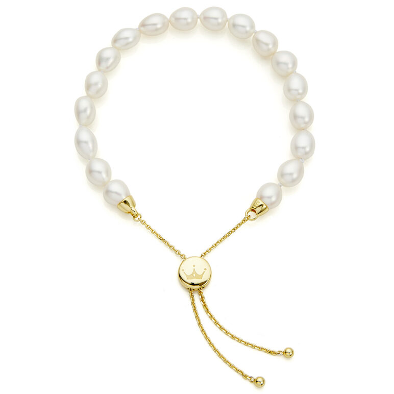 Zara White Freshwater Pearl Bracelet