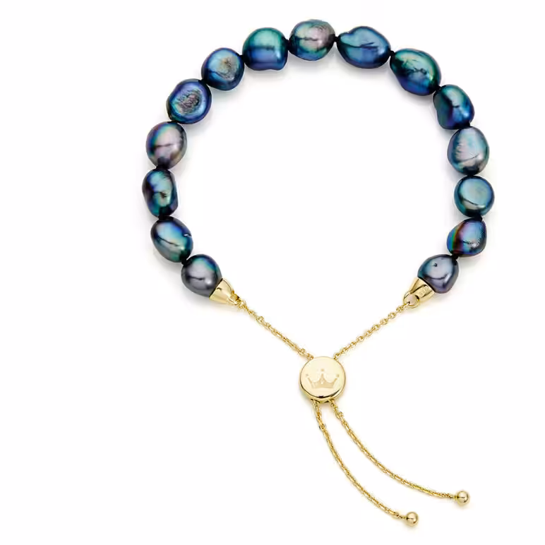 Peacock Baroque Pearl Bracelet