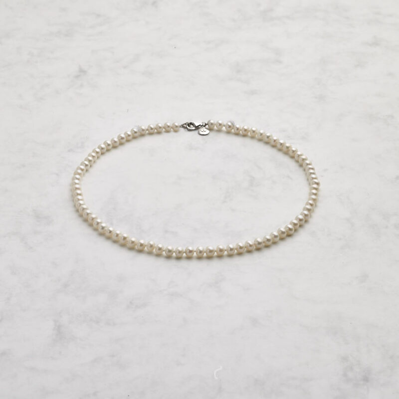 5mm Freshwater pearl children's necklace