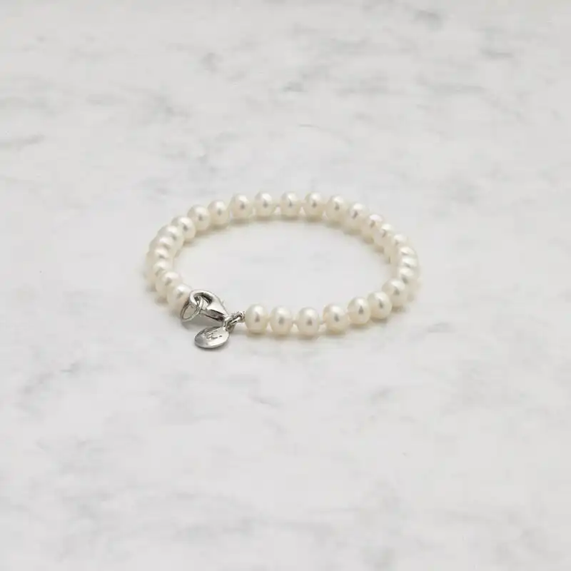 5mm Freshwater pearl children's bracelet