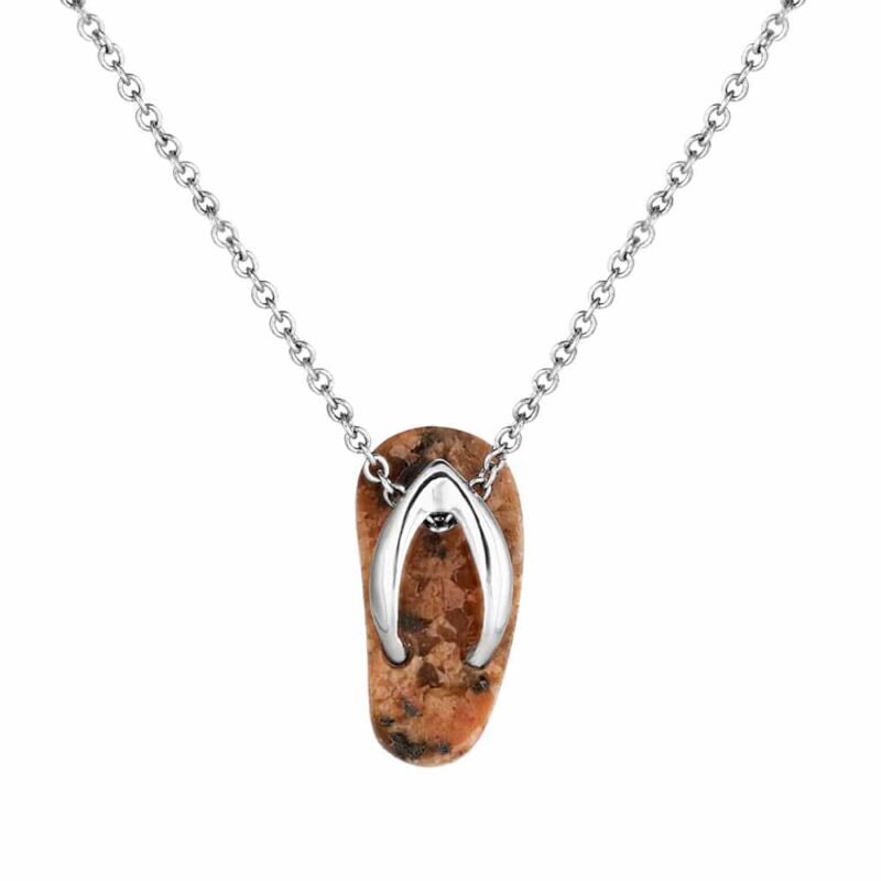 Jersey Granite Flip Flop Pendant